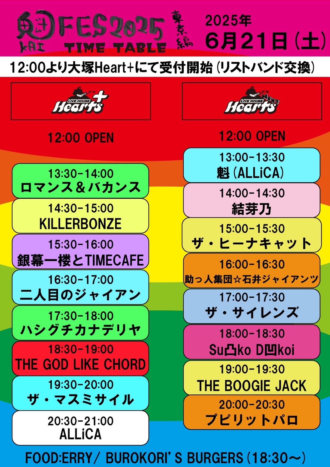 タイムテーブル